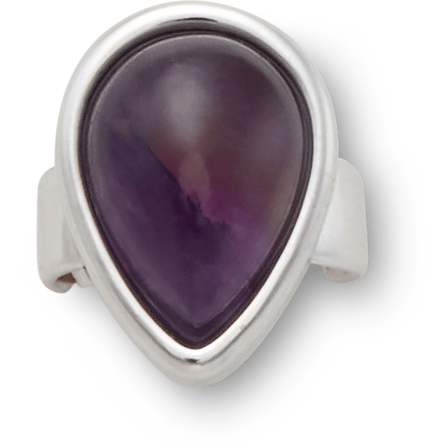 Pear Shape Stone Sandal C Charm - US 4763