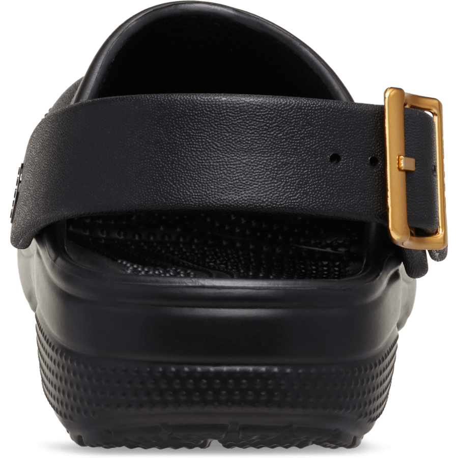 Classic Metallic Buckle Clog - US 4496
