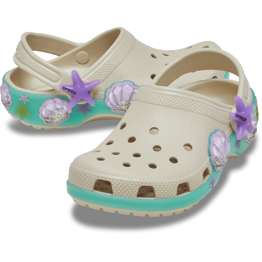 Toddler Classic Sea Sparkle Shaker Clog - US 7428