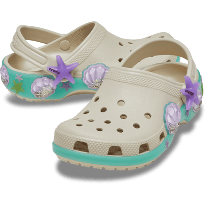 Toddler Classic Sea Sparkle Shaker Clog - US 7428