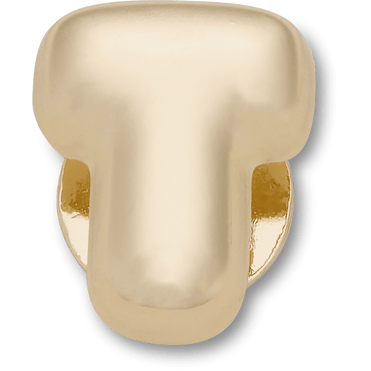 Gold Bubble Letter T - US 4103