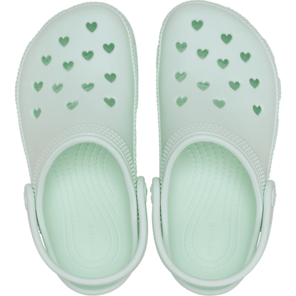 Kids' Classic Hearts Cut Out Clog - US 9358