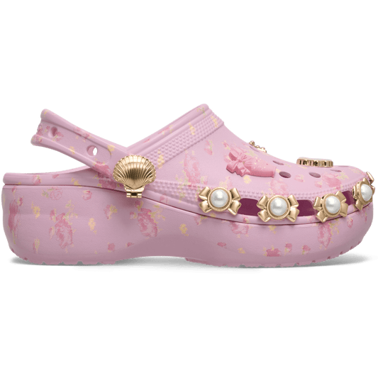 LoveShackFancy Classic Platform Clog - US 7714