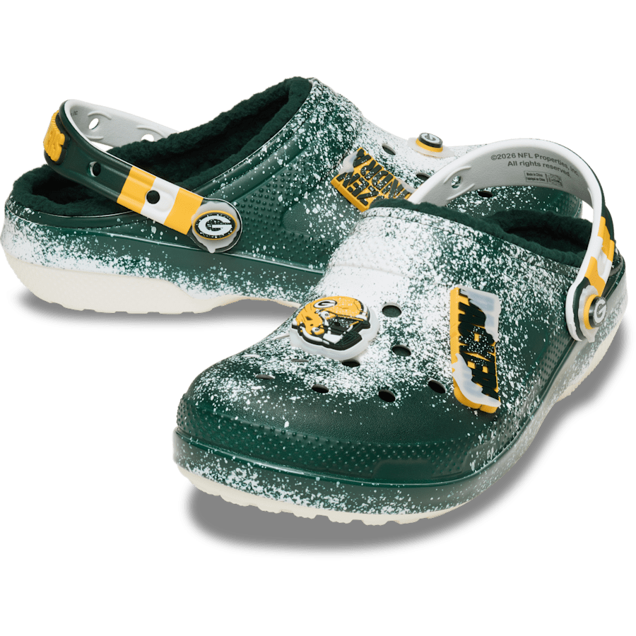NFL Green Bay Packers Classic Lined Clog - US 1149
