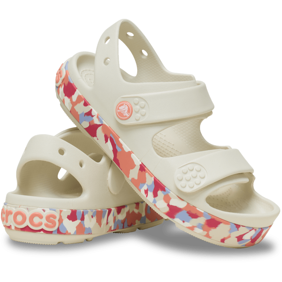 Kids’ Crocband™ Cruiser Glow Confetti Band Sandal. - US 3069