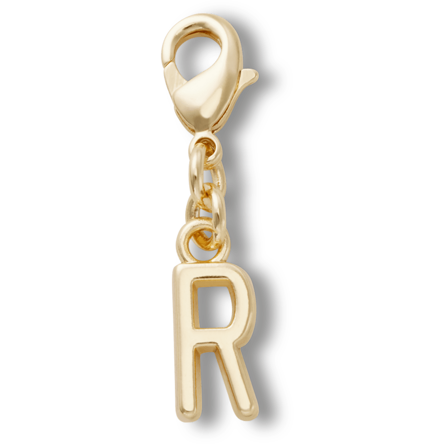 Gold Letter R Charm - US 4886
