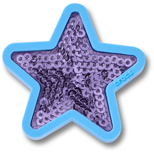 Purple Sequin Star - US 4005