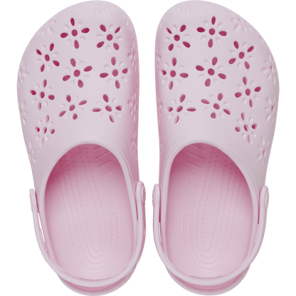 Classic Floral Cut-Out Clog - US 8427