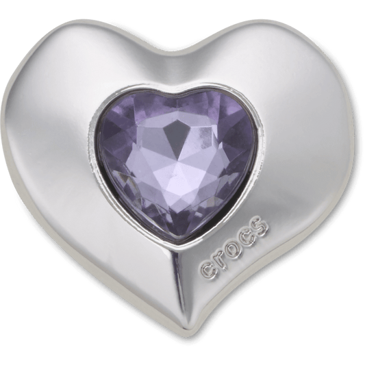 SilverandPurple SMT Gem Heart - US 6394