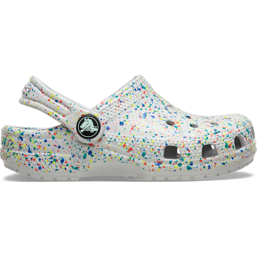 Kids' Classic Glow Paint Splatter Clog - US 2135