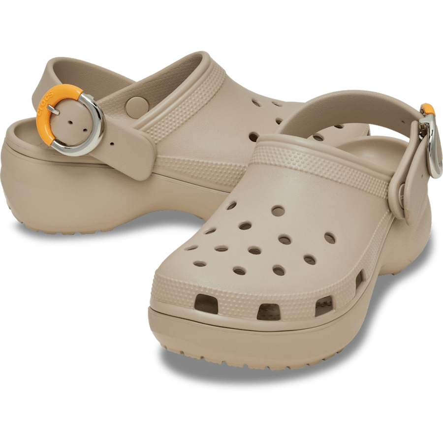 Classic Platform Dipped Buckle Clog - US 7469
