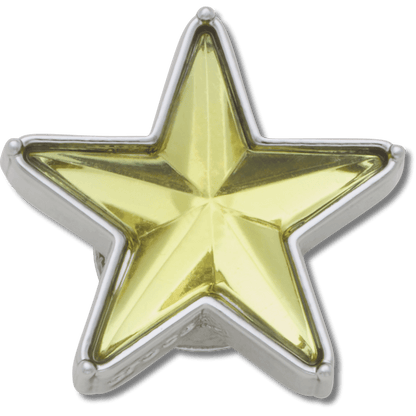 Silver and Green SMT Gem Star - US 8887