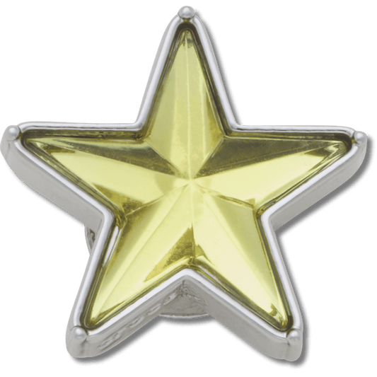 Silver and Green SMT Gem Star - US 8887