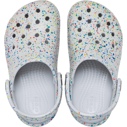 Toddler Classic Glow Paint Splatter Clog - US 2458