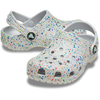 Toddler Classic Glow Paint Splatter Clog - US 2458