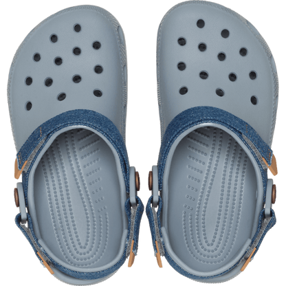 Kids' Classic Denim Adjustable Backstrap Clog - US 4796