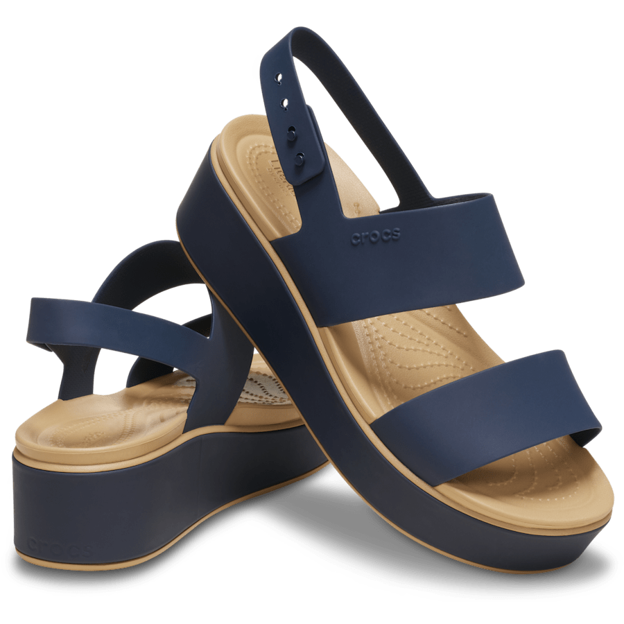 Brooklyn Low Wedge Matte Wrap Sandal - US 6971