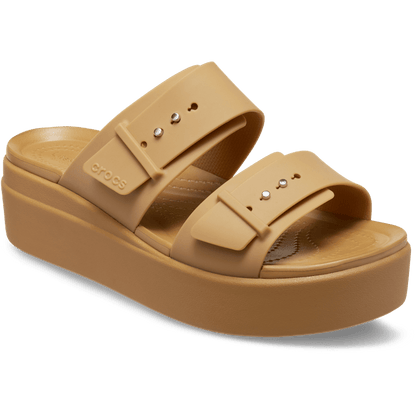 Brooklyn Buckle Low Wedge Sandal - US 8775