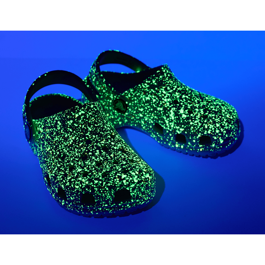 Kids' Classic Glow Paint Splatter Clog - US 8625