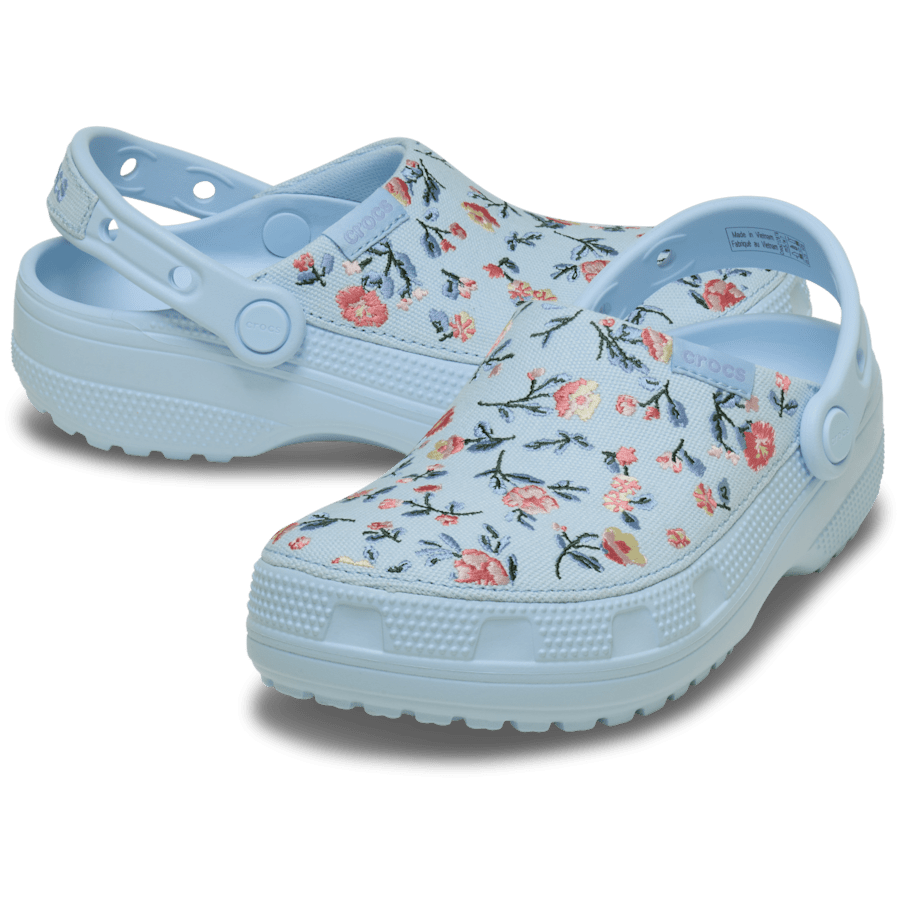 Classic Crafted Floral Clog - US 6552
