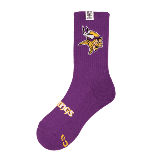 NFL Minnesota Vikings Crocs Socks - US 4461
