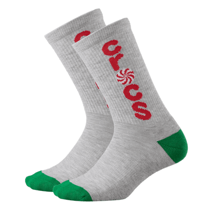 CrocsSocks Candy Cane 3-Pack - US 9760