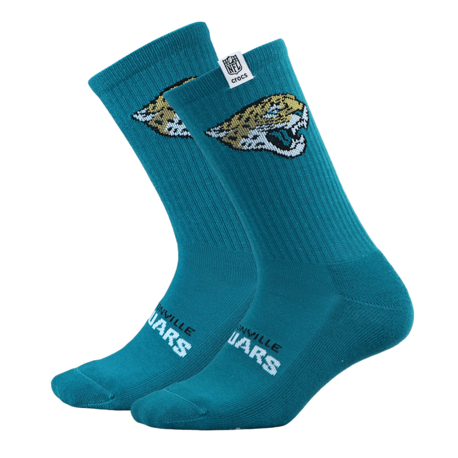 NFL Jacksonville Jaguars Crocs Socks - US 6406