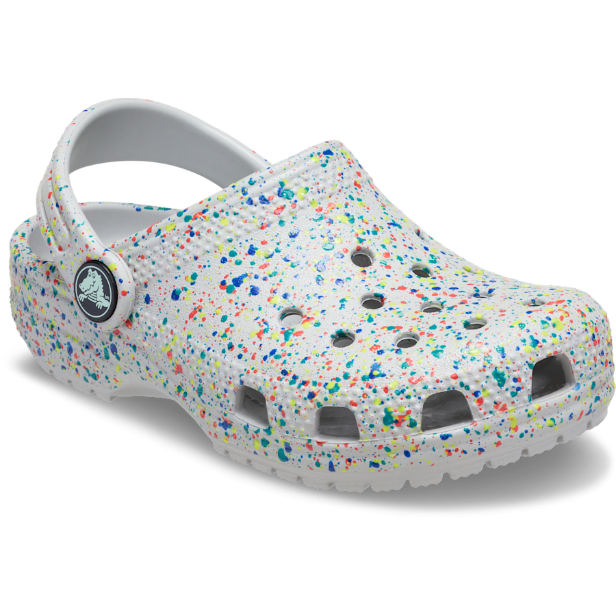 Toddler Classic Glow Paint Splatter Clog - US 2458