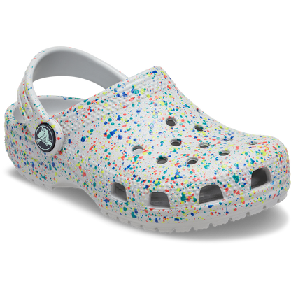 Toddler Classic Glow Paint Splatter Clog - US 2458