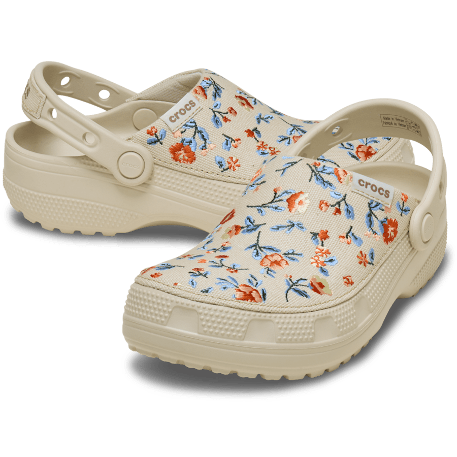 Classic Crafted Floral Clog - US 2710
