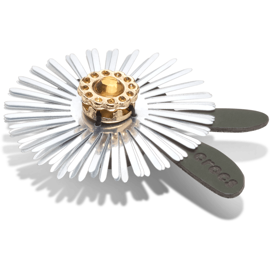 Silver Sequin Flower - US 4343