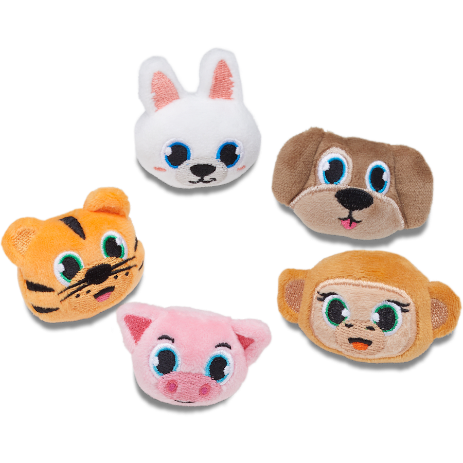 Fuzzy Animal 5 Pack - US 5713
