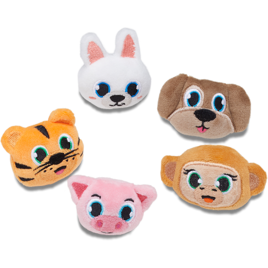 Fuzzy Animal 5 Pack - US 5713