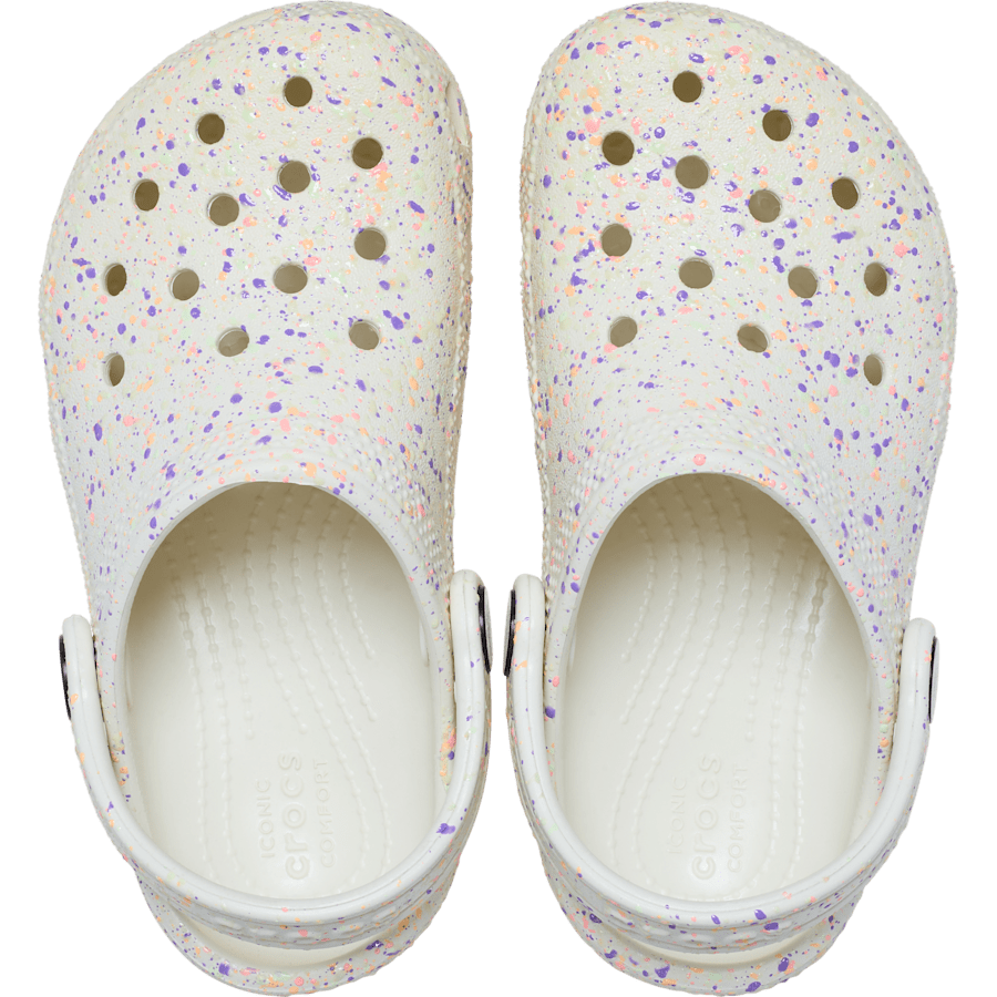 Toddler Classic Glow Paint Splatter Clog - US 2747