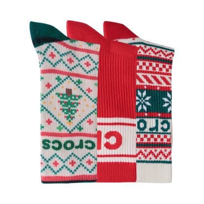 CrocsSocks Sweater Print 3-Pack - US 7669