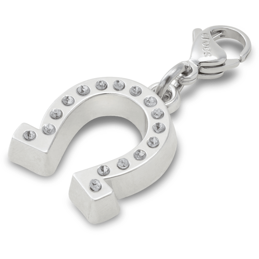 Lucky Silver Horseshoe Charm - US 1018