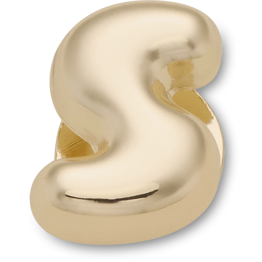 Gold Bubble Letter S - US 2029