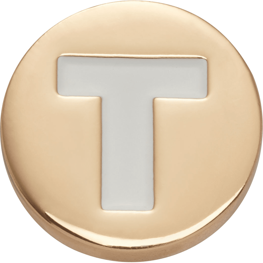 Gold Letter T - US 5481