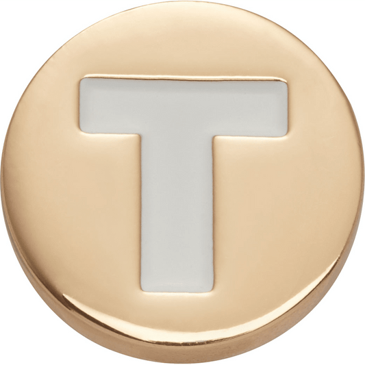 Gold Letter T - US 5481