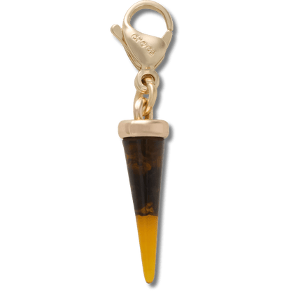 Gold Tortoise Spike Charm - US 4125