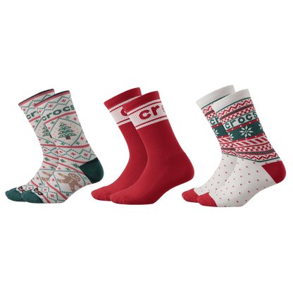 CrocsSocks Sweater Print 3-Pack - US 7669