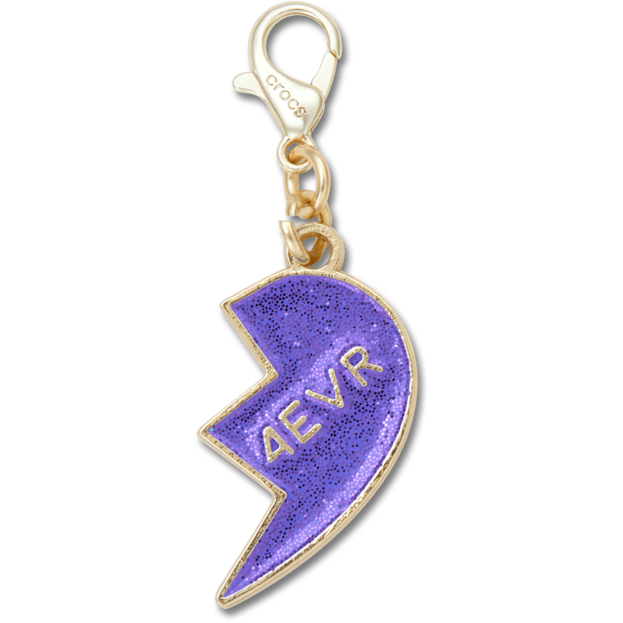 Purple Glitter BFF Charm Right - US 5843