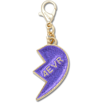 Purple Glitter BFF Charm Right - US 5843