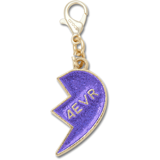 Purple Glitter BFF Charm Right - US 5843