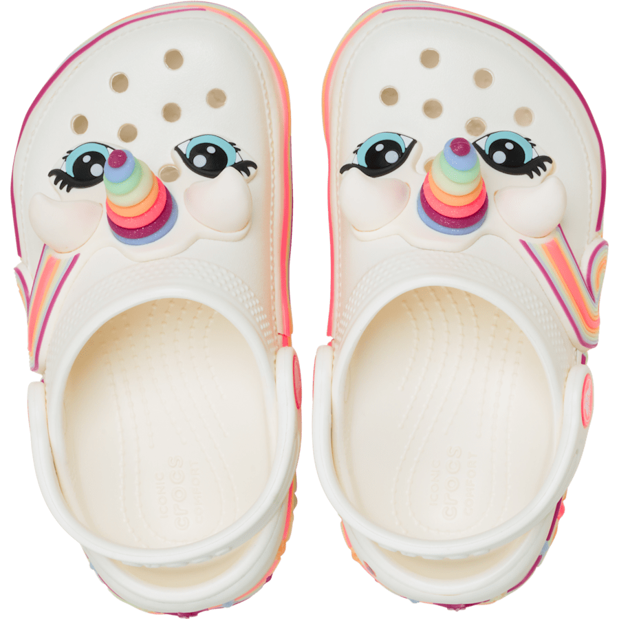 Toddler Classic IAM Unicorn Lights Clog - US 3212