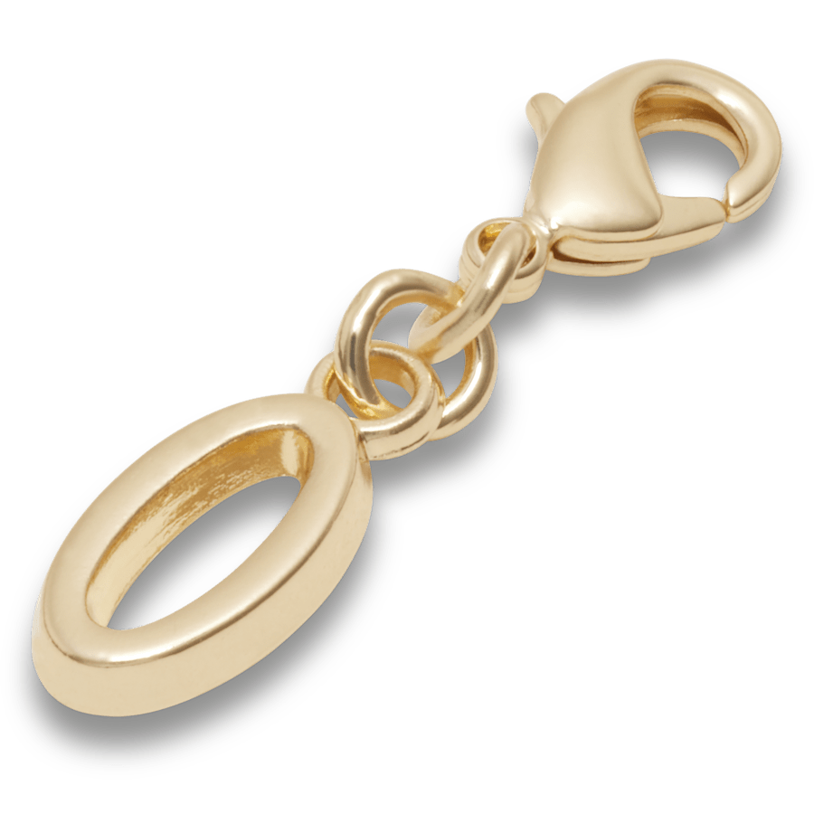 Gold Letter O Charm - US 4800