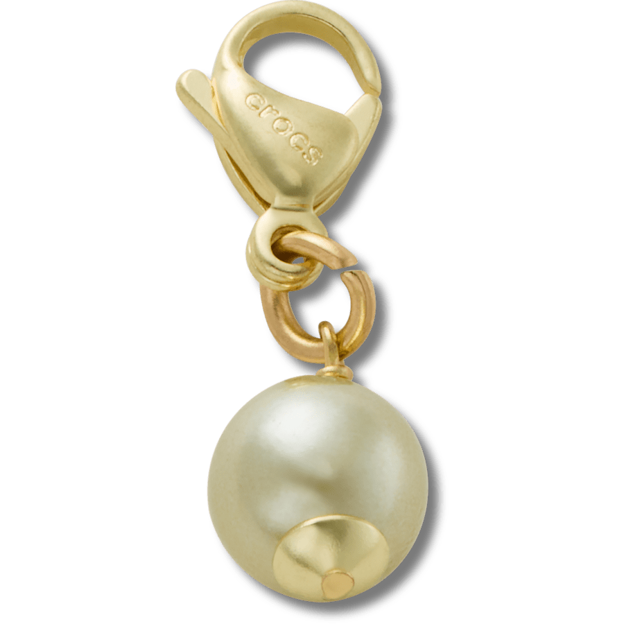 Gold and Green SMT Pearl Charm - US 2217