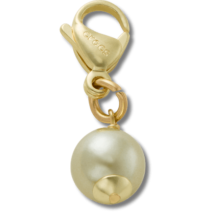 Gold and Green SMT Pearl Charm - US 2217