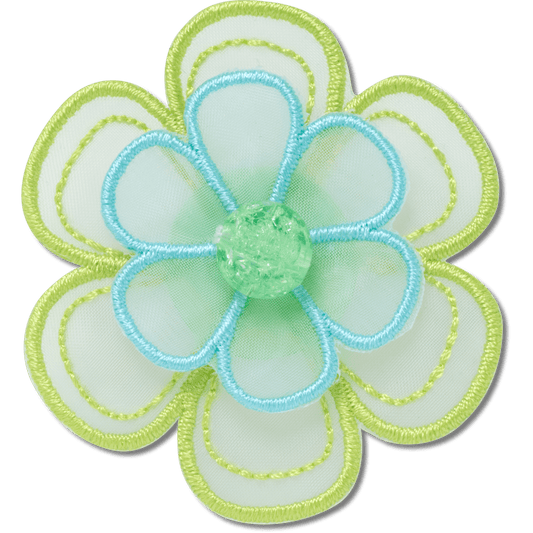 Green Mesh Flower - US 9484
