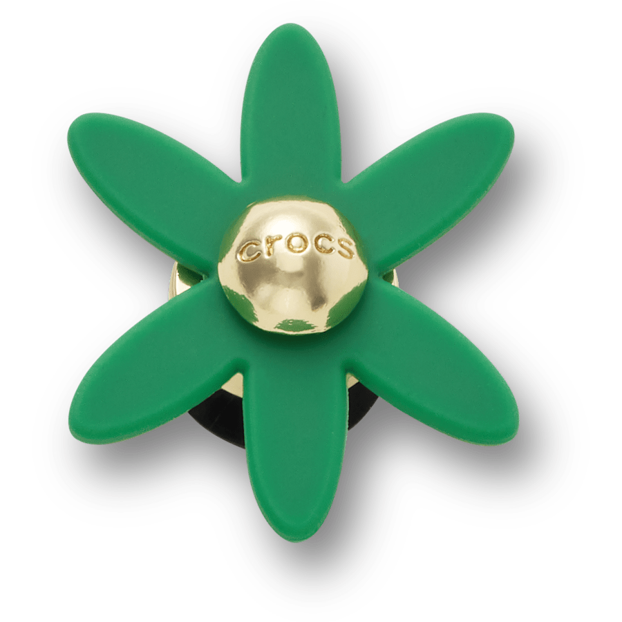Retro Green Spinner Flower - US 8599